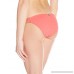 Quintsoul Women's Macrame Low-Rise Bikini Bottom with Cinching Coral B01C653BDE